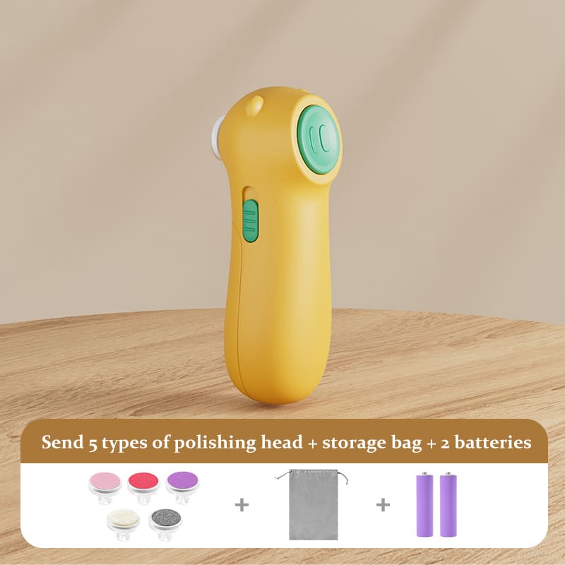 Baby Electric Nail Grinder, Nail Trimming, Baby Nail Clipper & Polishing - Image 7