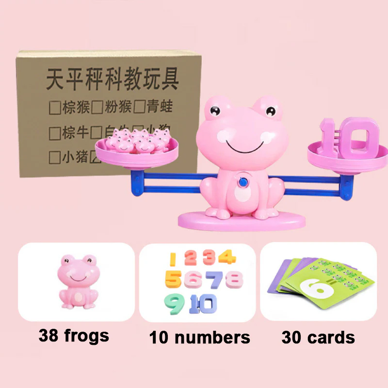 Children's Number Frog Balance Early Education Educational Toy - Image 5