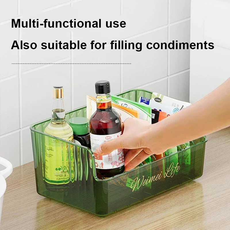 Condiment Storage Box, Multifunctional Compartment Tray For Kitchen And Home Use - Image 3