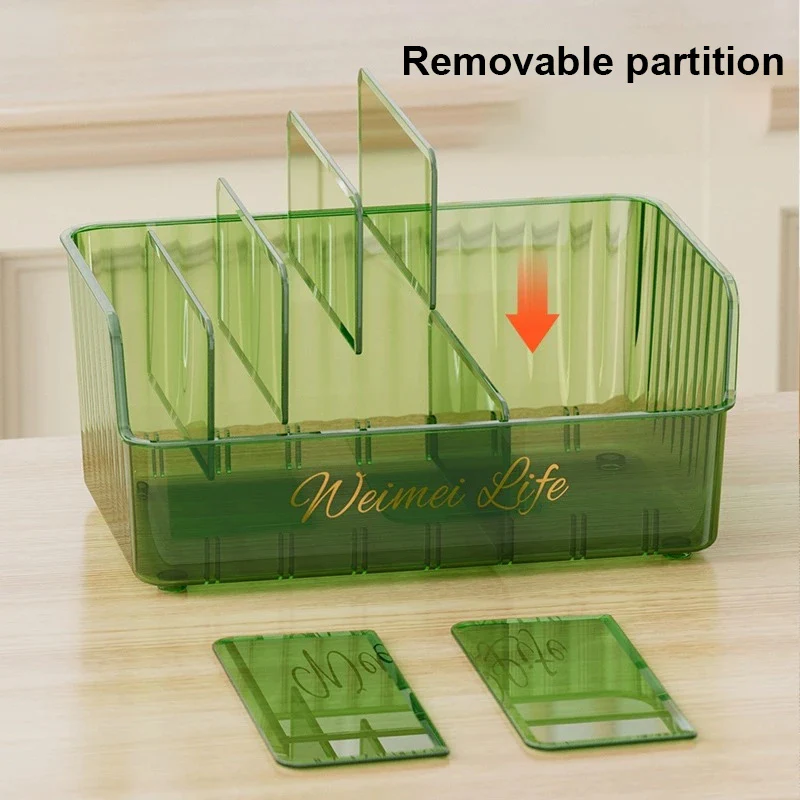 Condiment Storage Box, Multifunctional Compartment Tray For Kitchen And Home Use - Image 4