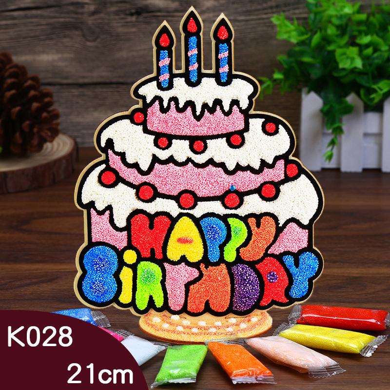 Handmade Clay Coloring DIY Puzzle Production-Snowflake Clay Painting - Image 15