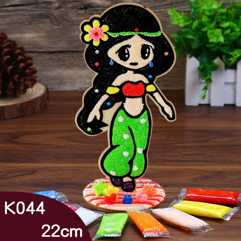 Handmade Clay Coloring DIY Puzzle Production-Snowflake Clay Painting - Image 17