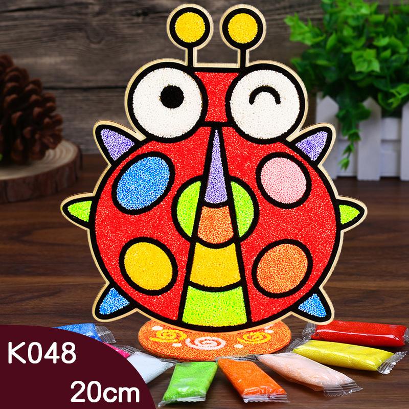 Handmade Clay Coloring DIY Puzzle Production-Snowflake Clay Painting - Image 18