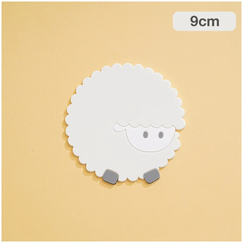 Household Thickened Food-Grade Silicone Heat Insulation Tea Cup Mat, Anti-Burn & High-Temperature Resistant - Image 6