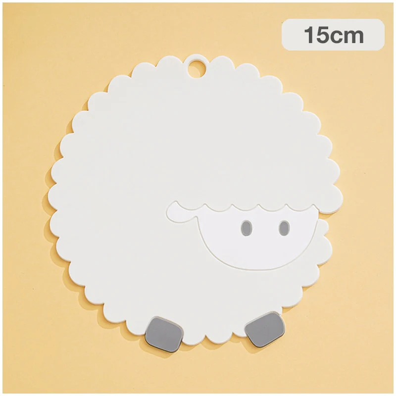 Household Thickened Food-Grade Silicone Heat Insulation Tea Cup Mat, Anti-Burn & High-Temperature Resistant - Image 8