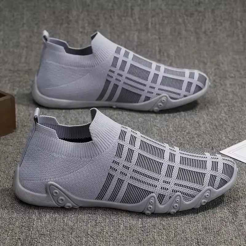 Men's Summer Slip-On Breathable Mesh Sneakers - Image 4