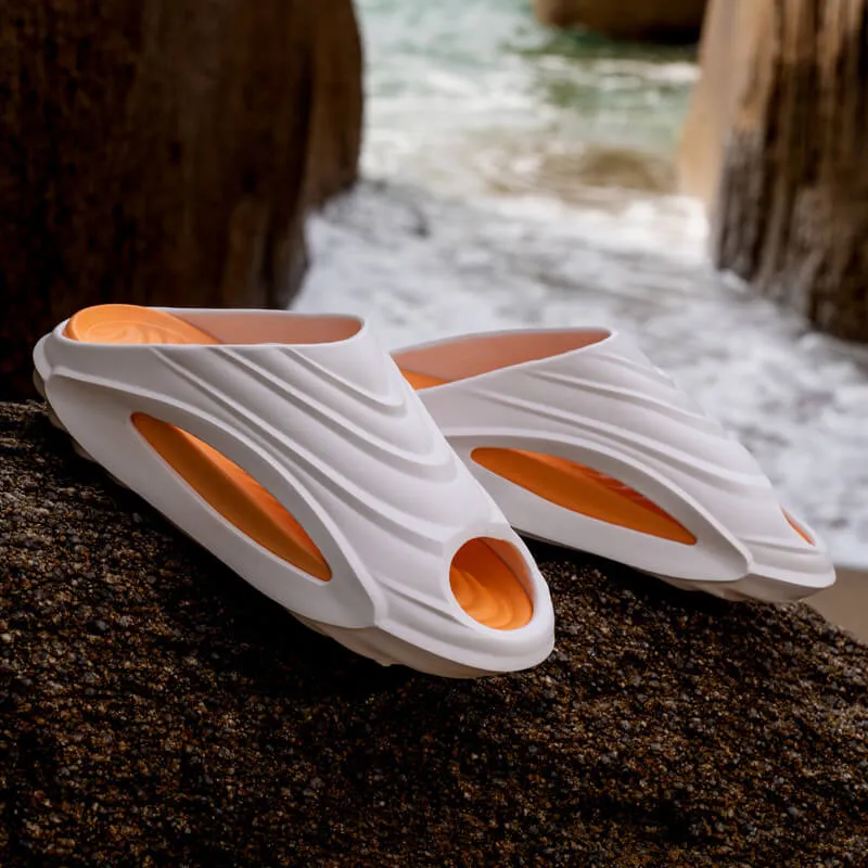 Unisex Cushioned Slippers Non-Slip Thick Sole Beach Sandals - Image 8
