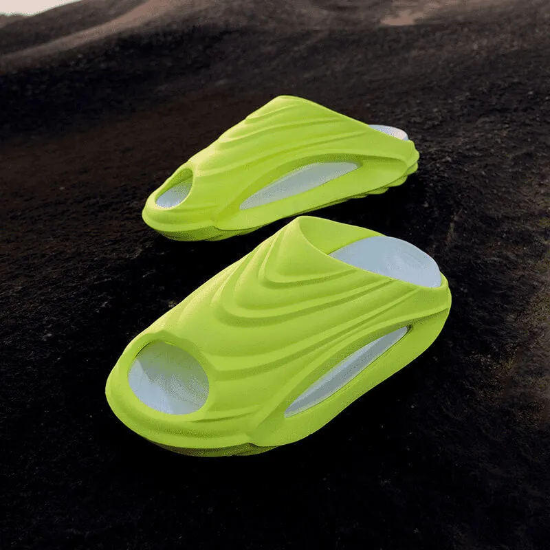 Unisex Cushioned Slippers Non-Slip Thick Sole Beach Sandals - Image 9