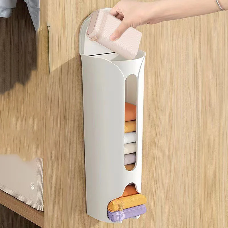 Wall-mounted, Pull-out Storage Box For Underwear And Socks, No Drilling Required - Image 4